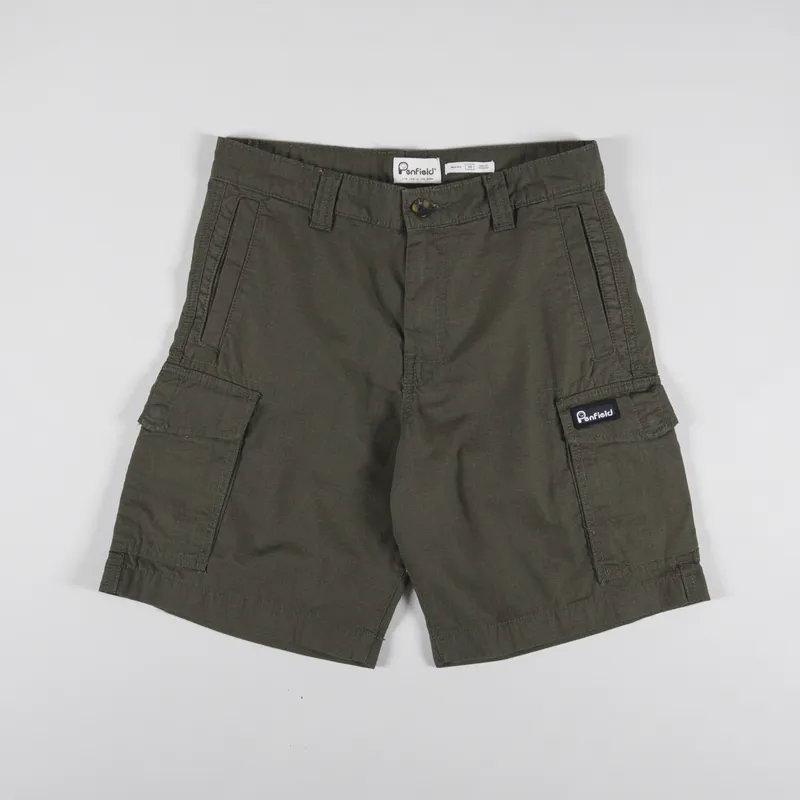 Penfield P Bear Cargo Shorts Forest Night