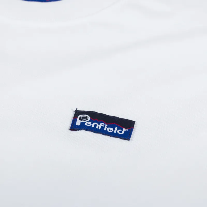 Penfield Original Logo T Shirt White-2