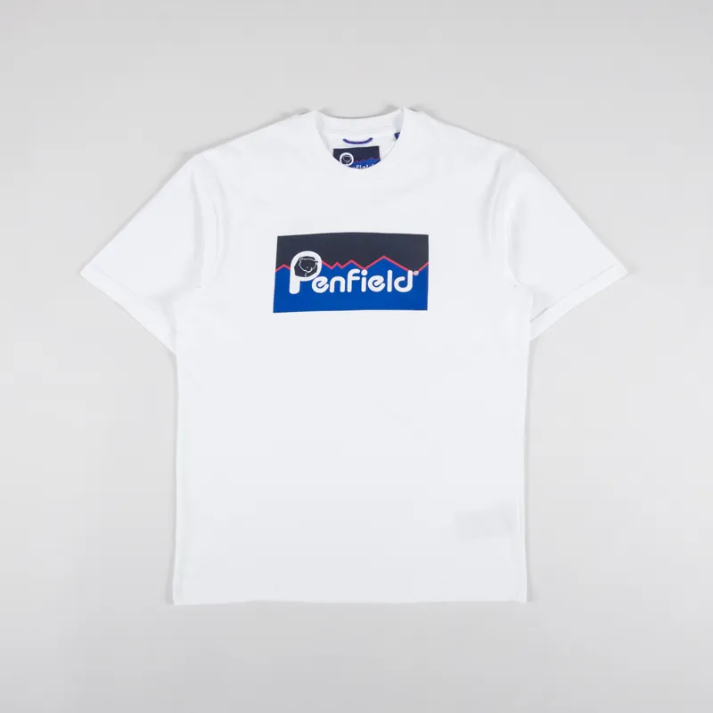 Penfield Original Large Logo T Shirt Bright White