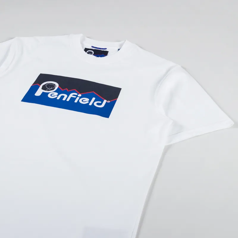 Penfield Original Large Logo T Shirt Bright White-1