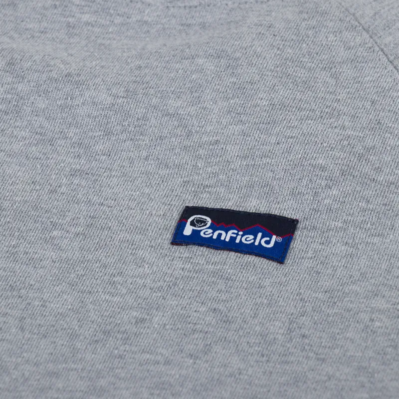 Penfield Original Logo Sweatshirt Athletic Grey Heather-4