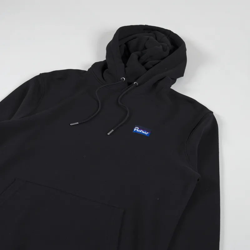 Penfield Original Logo Hoodie Black-2