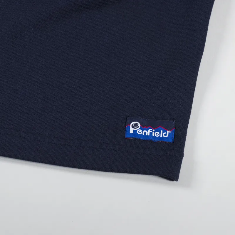 Penfield Original Logo Shorts Sky Captain-4