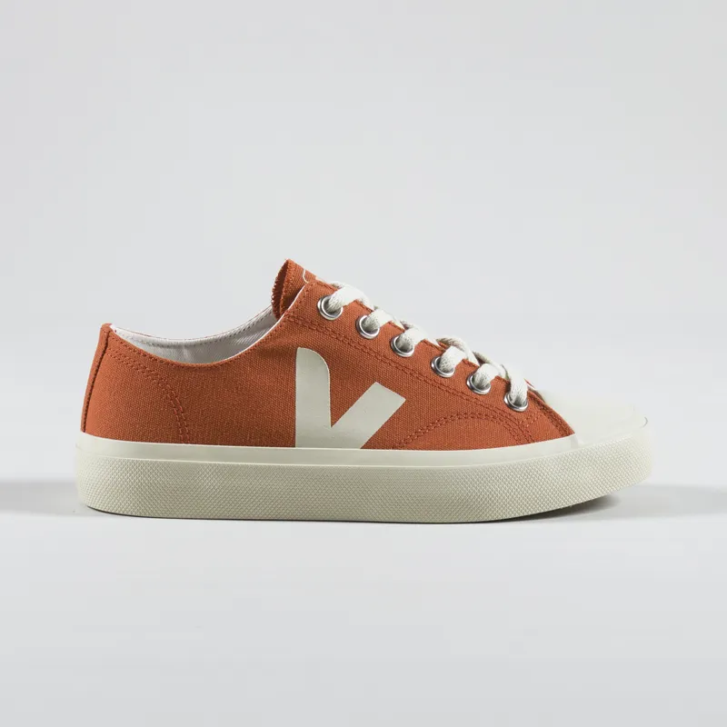 Veja Womens Wata II Low Canvas Shoes Canyon Pierre-2