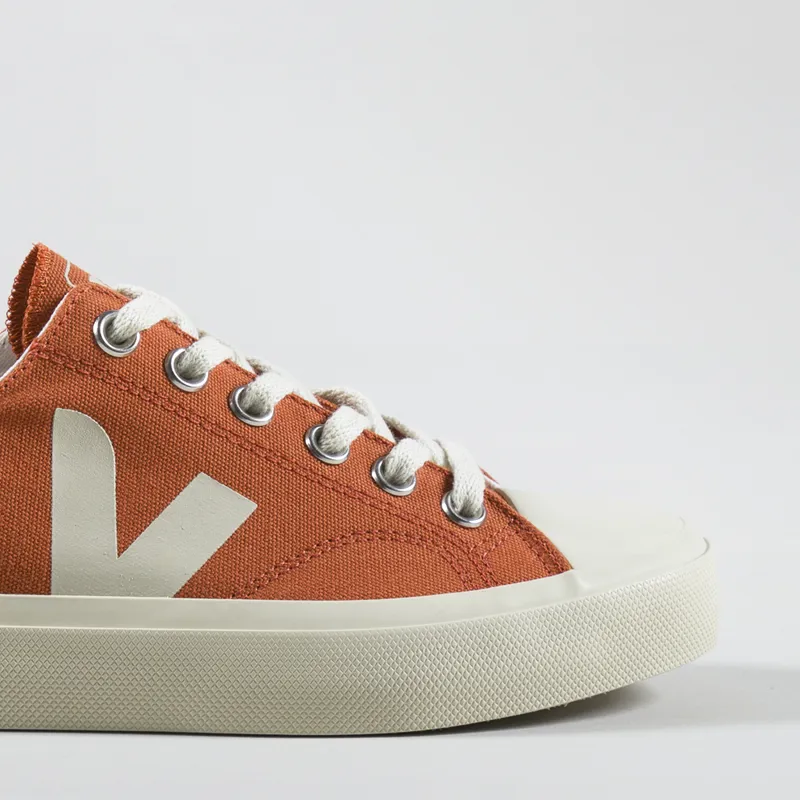 Veja Womens Wata II Low Canvas Shoes Canyon Pierre-6