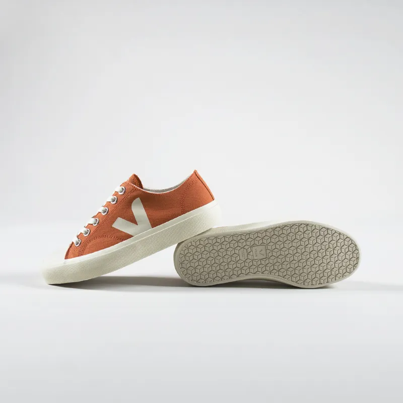 Veja Womens Wata II Low Canvas Shoes Canyon Pierre-3