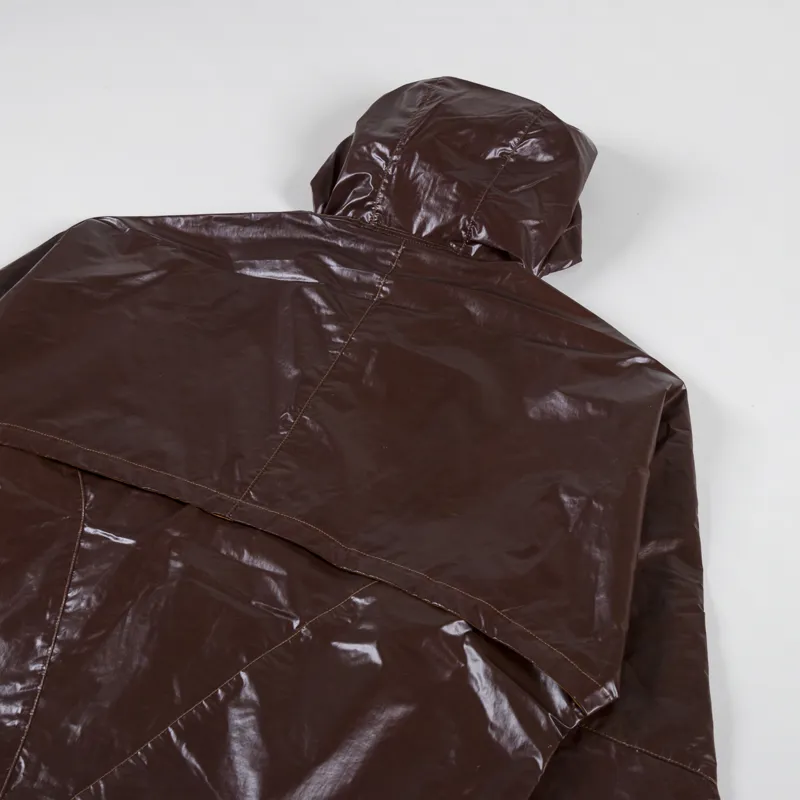 Purple Mountain Observatory Heat Reactive Fishtail Jacket Brown-6