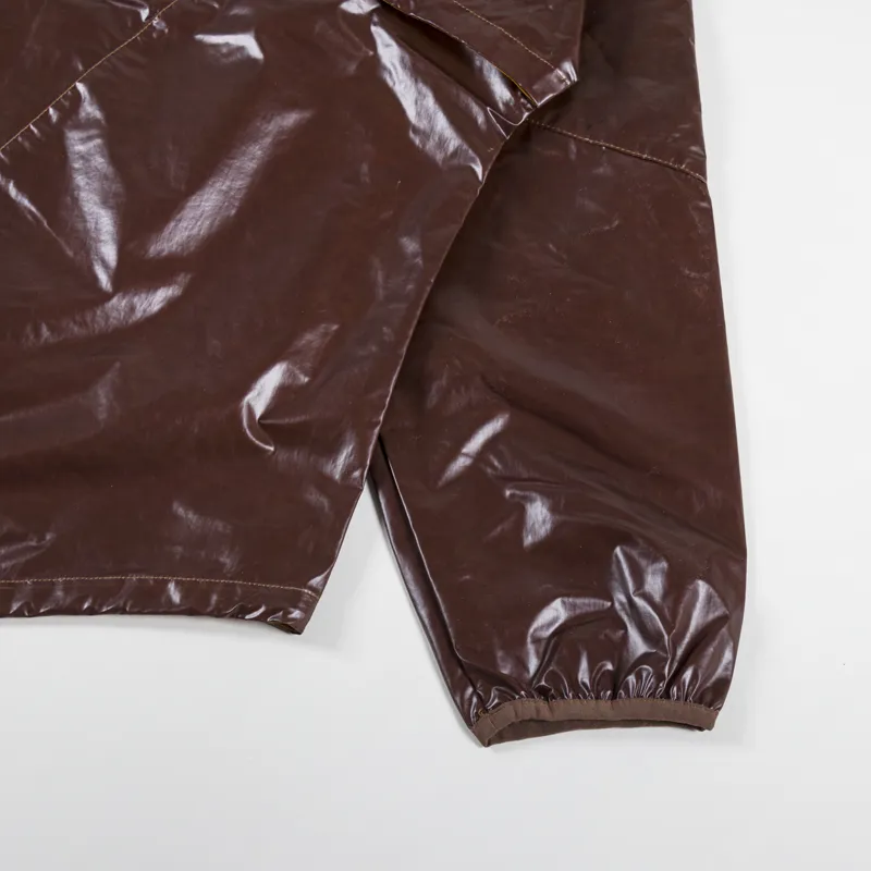 Purple Mountain Observatory Heat Reactive Fishtail Jacket Brown-12