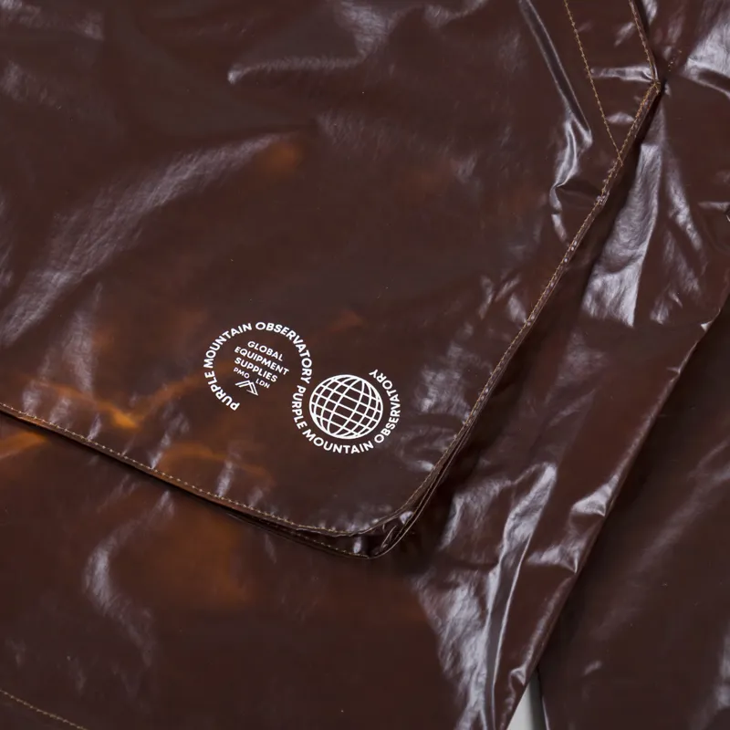 Purple Mountain Observatory Heat Reactive Fishtail Jacket Brown-9