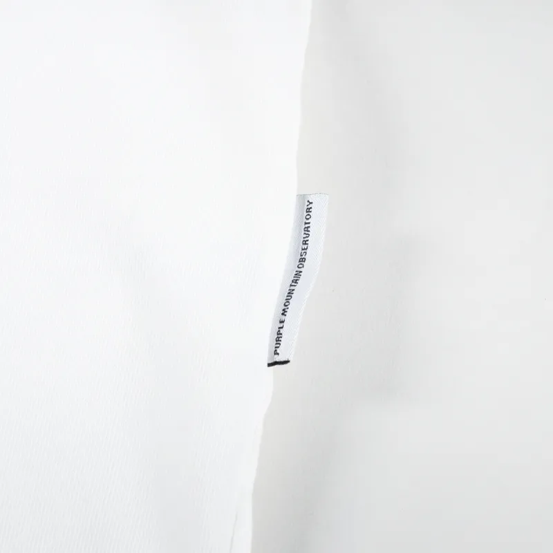 Purple Mountain Observatory Globe Logo T Shirt White-6