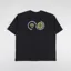 Purple Mountain Observatory Globe Logo T Shirt Black