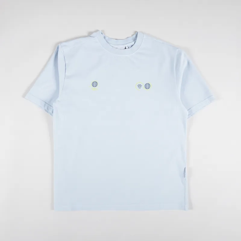 Purple Mountain Observatory Globe Logo T Shirt Sky-1