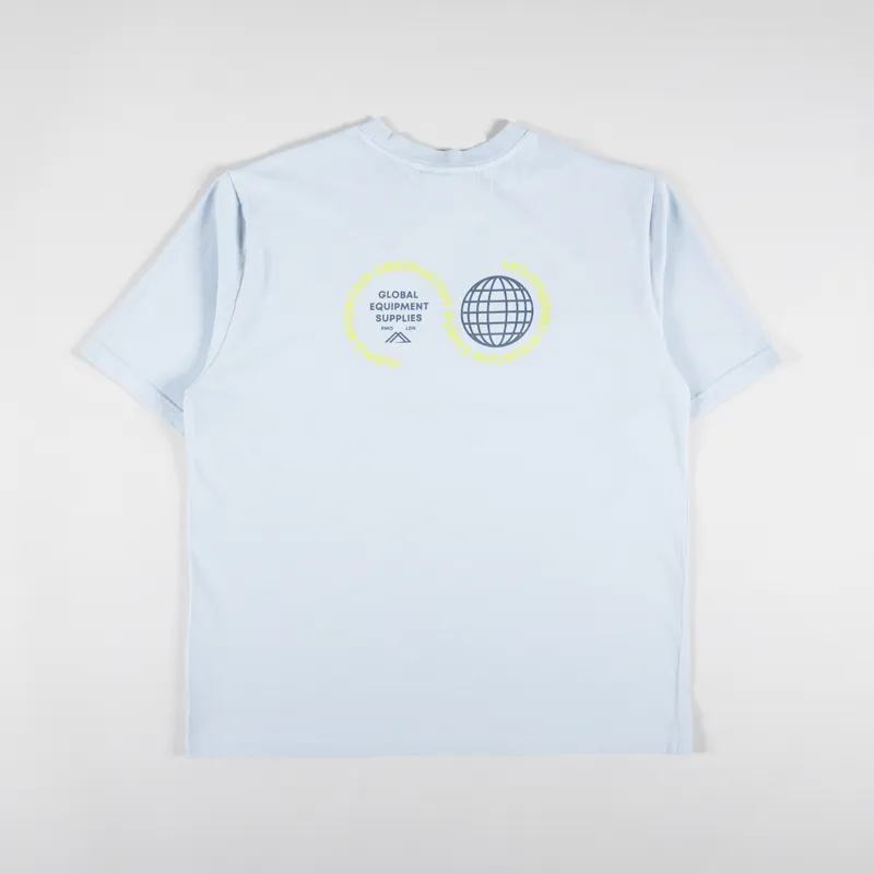 Purple Mountain Observatory Globe Logo T Shirt Sky