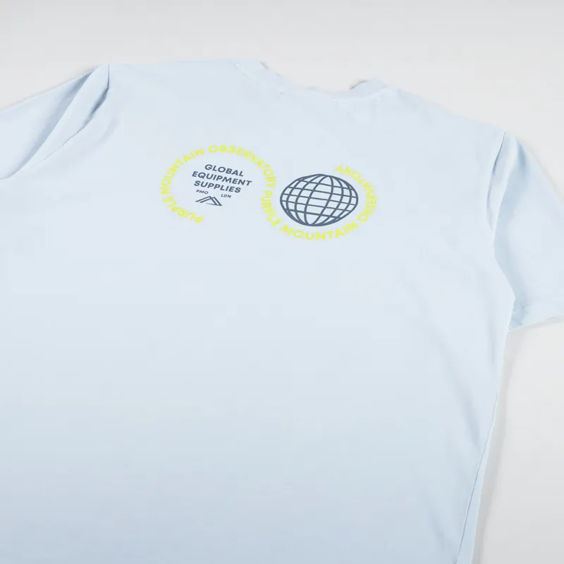 Purple Mountain Observatory Globe Logo T Shirt Sky-2