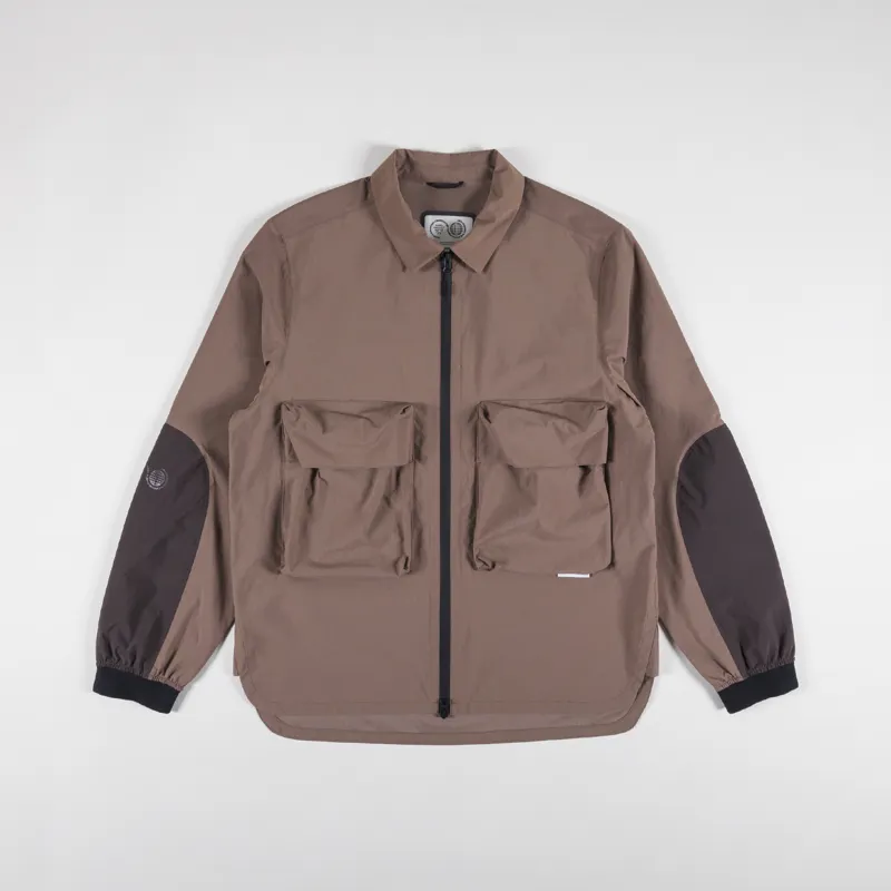Purple Mountain Observatory Climate Lightweight Jacket Brown