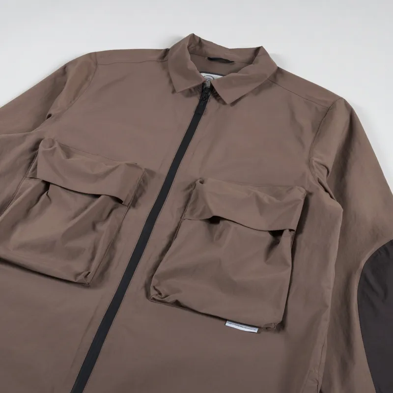 Purple Mountain Observatory Climate Lightweight Jacket Brown-3