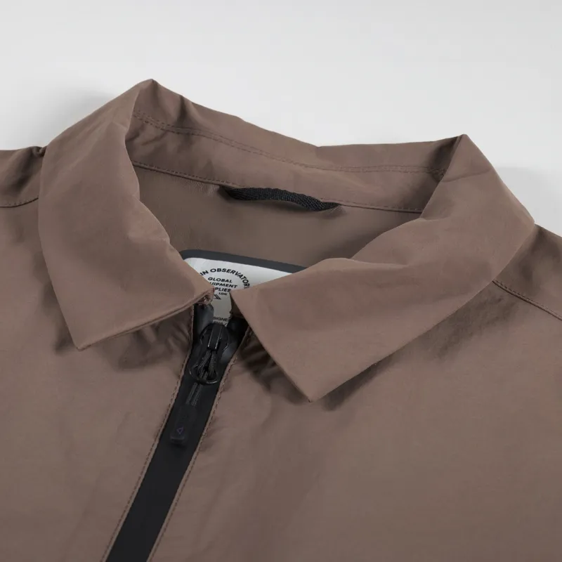 Purple Mountain Observatory Climate Lightweight Jacket Brown-7