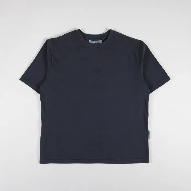 Purple Mountain Observatory Garment Dyed T Shirt Black