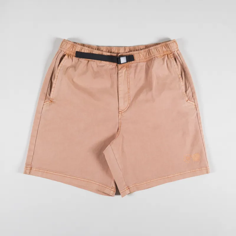 Purple Mountain Observatory Wide Leg Trek Cotton Short Burnt Peach