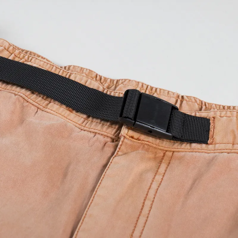 Purple Mountain Observatory Wide Leg Trek Cotton Short Burnt Peach-4