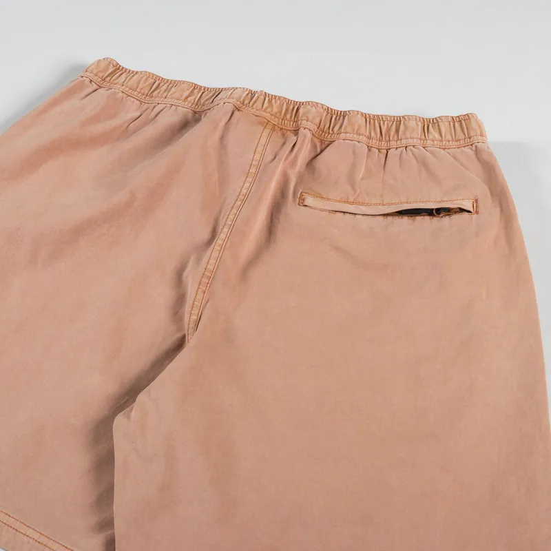 Purple Mountain Observatory Wide Leg Trek Cotton Short Burnt Peach-3