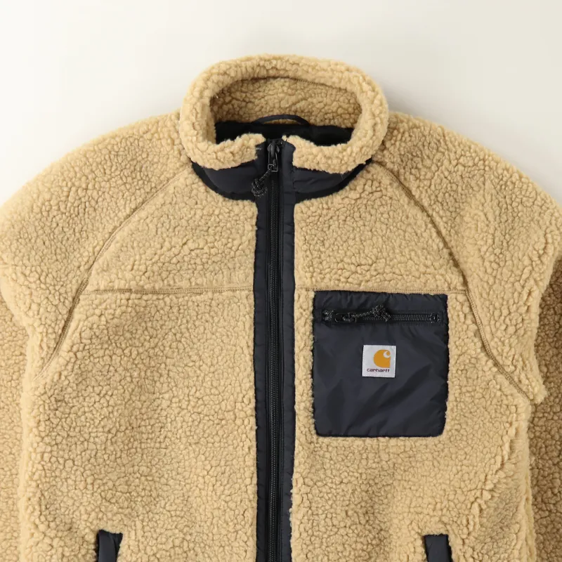 Carhartt WIP Prentis Liner Fleece Jacket Dusty Hamilton Brown £87.00