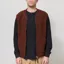 Universal Works Zip Waistcoat Cacao Wool Fleece