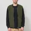 Universal Works Zip Waistcoat Olive Wool Fleece