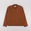 Universal Works Zip Bomber Jacket Rust Wool Fleece