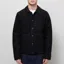 Universal Works Uniform Jacket Black Wool Fleece