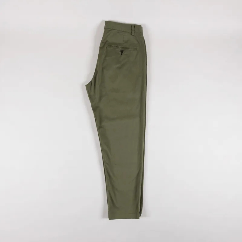 Universal Works Military Chino Light Olive Twill-2