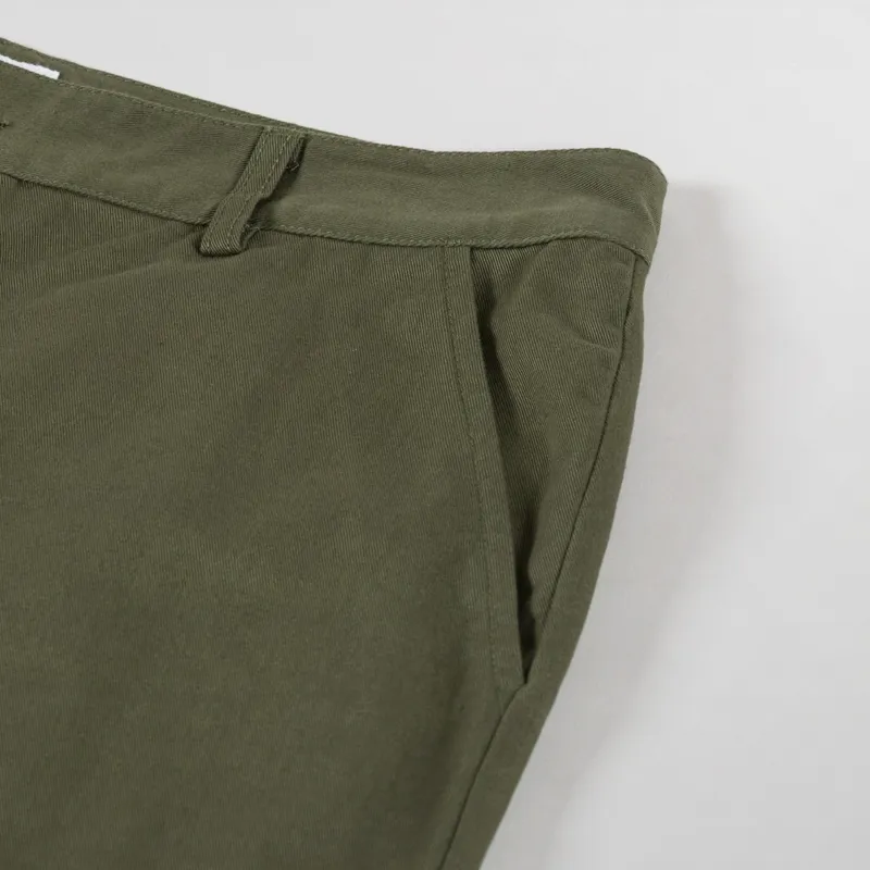 Universal Works Military Chino Light Olive Twill-8