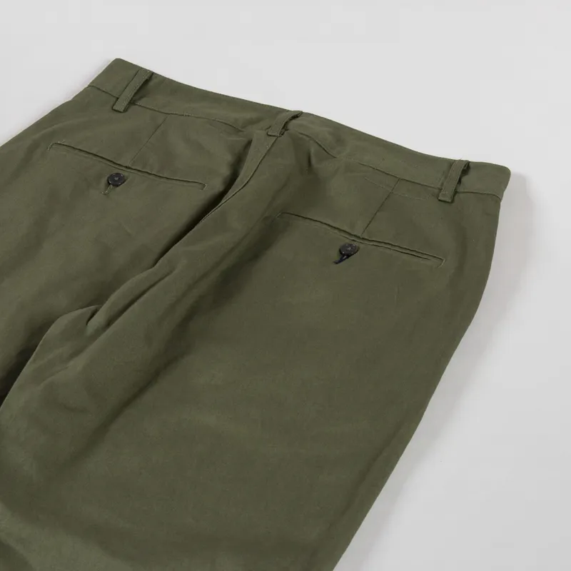 Universal Works Military Chino Light Olive Twill-4