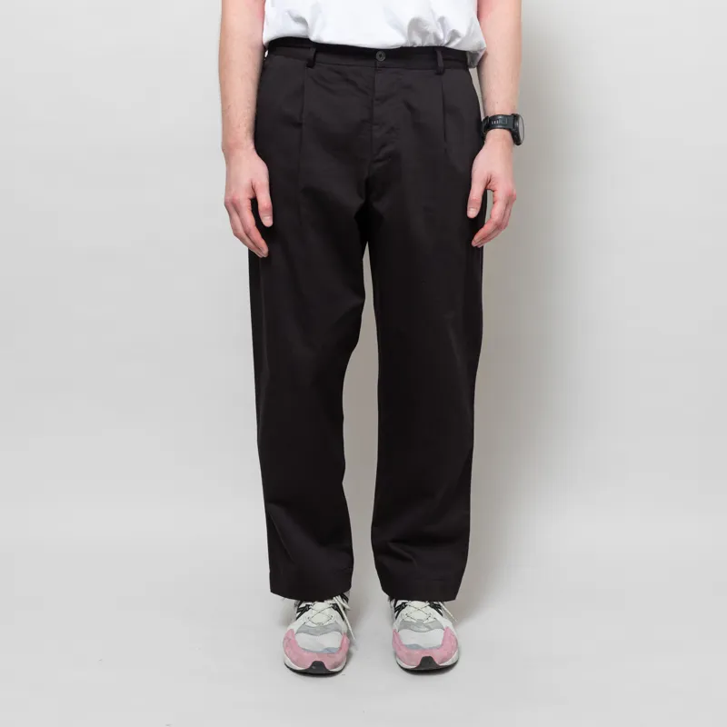 Universal Works Duke Pant Black Twill