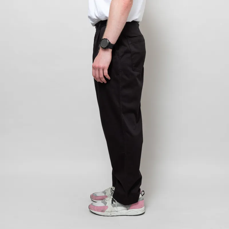 Universal Works Duke Pant Black Twill-2