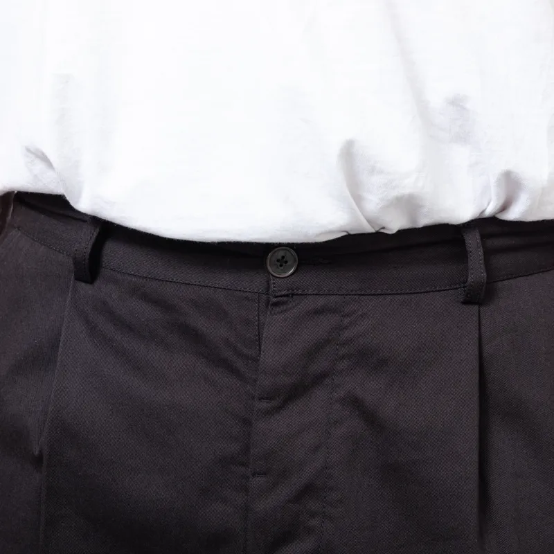 Universal Works Duke Pant Black Twill-6
