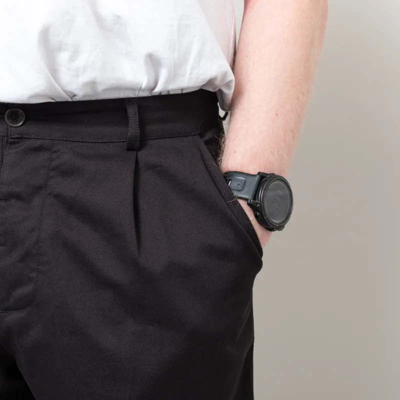 Universal Works Duke Pant Black Twill-7