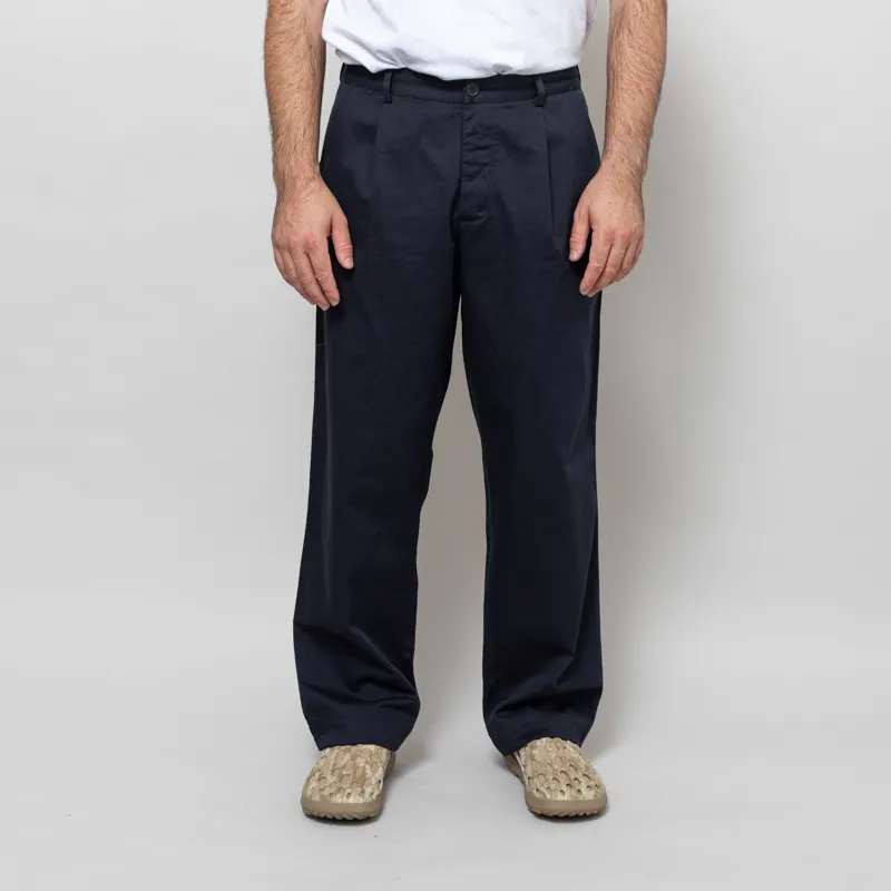 Universal Works Duke Pant Navy Twill