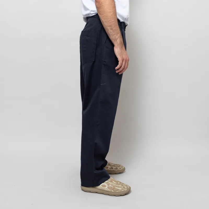 Universal Works Duke Pant Navy Twill-4