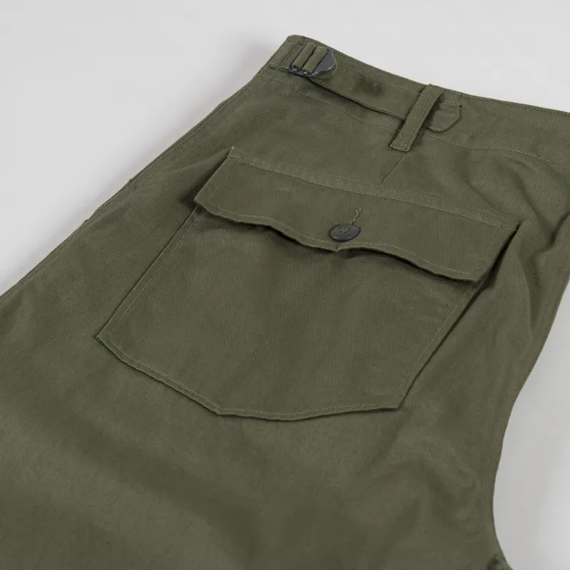 Universal Works Fatigue Pant Light Olive Twill-10