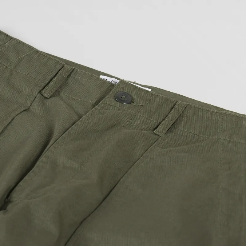 Universal Works Fatigue Pant Light Olive Twill-8