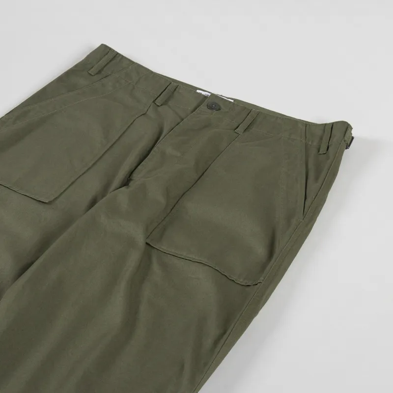Universal Works Fatigue Pant Light Olive Twill-4