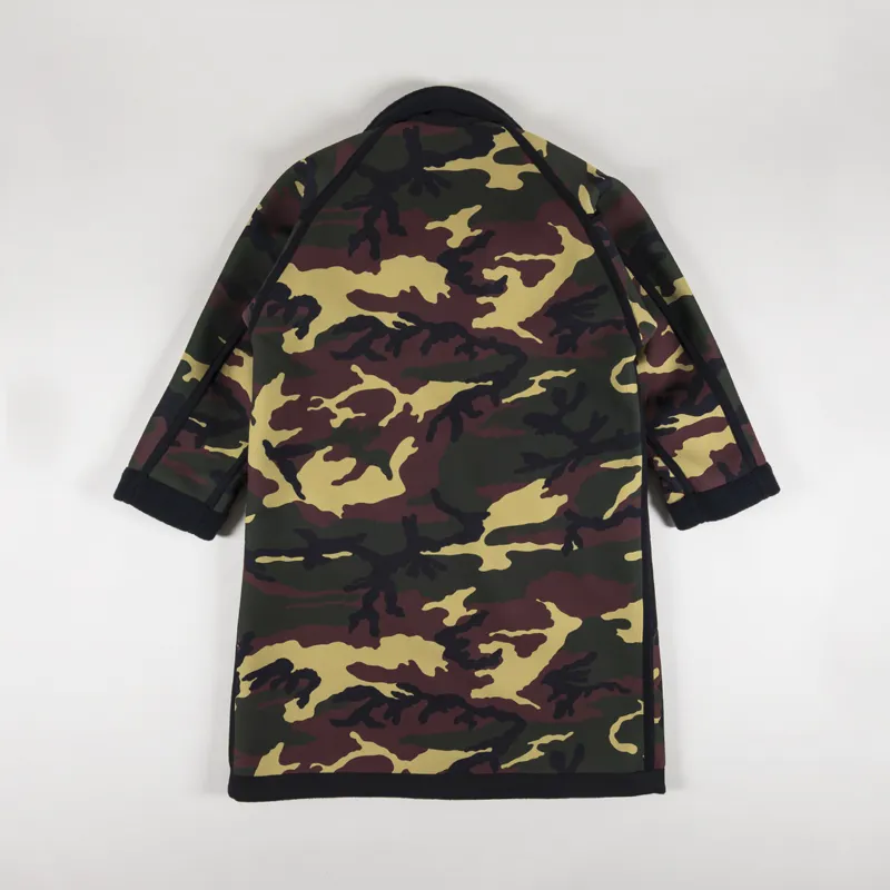 Girls of Dust Womens Army Trench Reversible Doppio Camo Navy-8