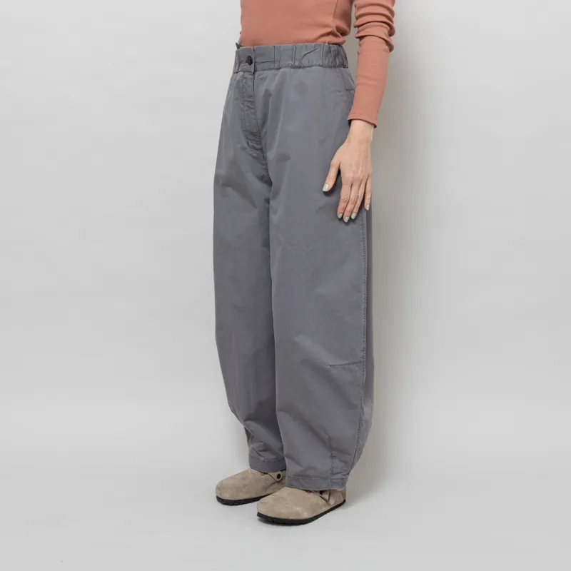 Girls Of Dust Womens Sultan Pants Fine Broken Twill Asphalt-1