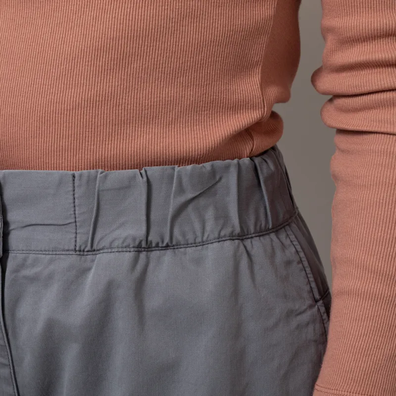 Girls Of Dust Womens Sultan Pants Fine Broken Twill Asphalt-8