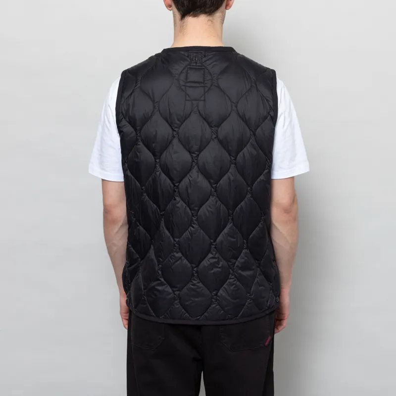 Taion Military Crewneck Down Vest Black-3