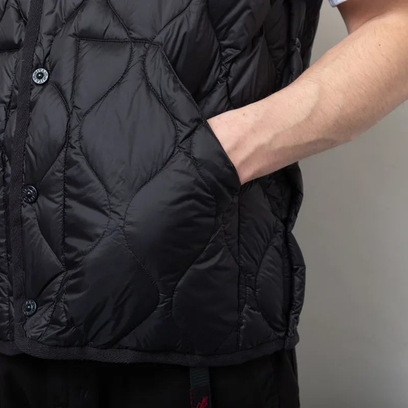 Taion Military Crewneck Down Vest Black-9