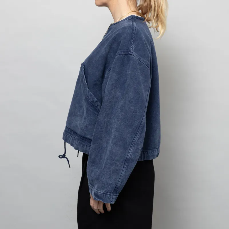 Girls Of Dust Womens Nuclear Jacket Canvas Infinity Blue-3