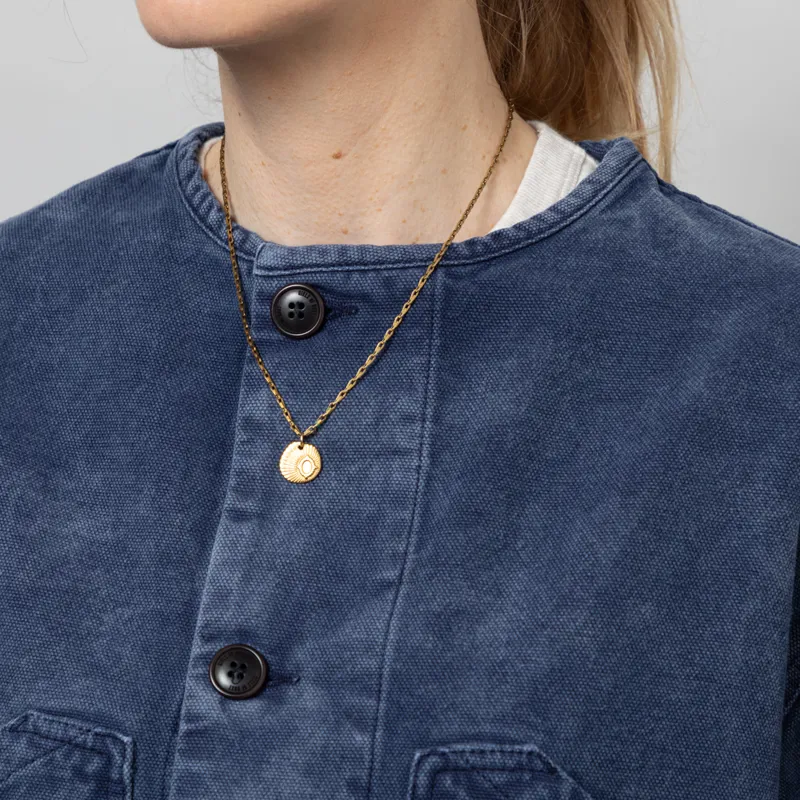 Girls Of Dust Womens Nuclear Jacket Canvas Infinity Blue-6