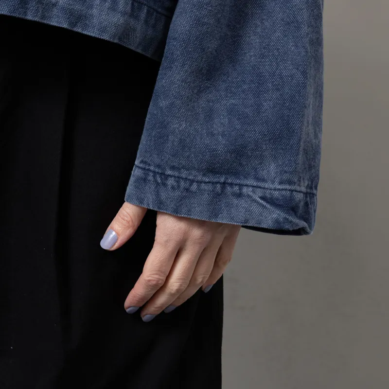 Girls Of Dust Womens Nuclear Jacket Canvas Infinity Blue-10